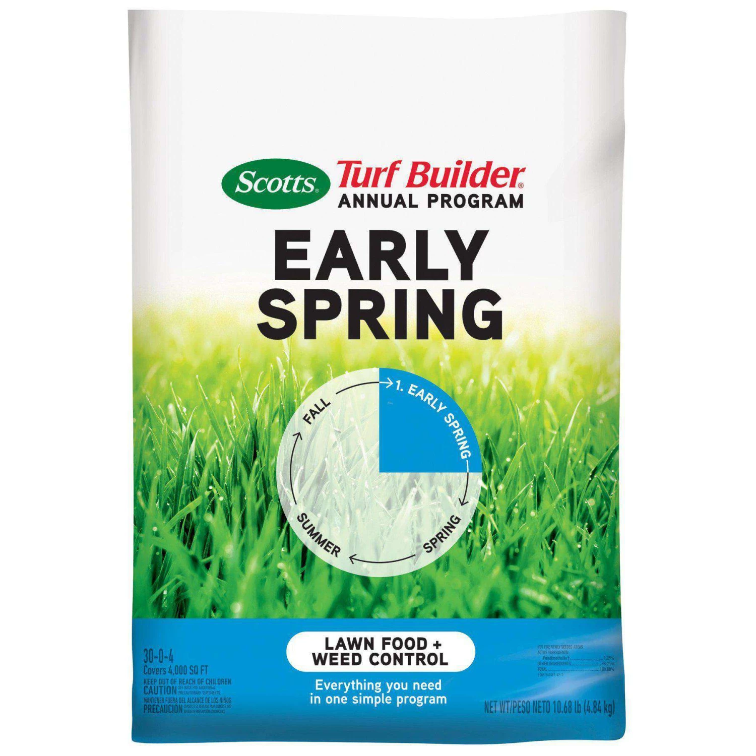 Scotts 4 Step Lawn Fertilizer White Bag 3 Scotts 4 Step Lawn Fertilizer White Bag
