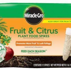 Miracle Gro Miracle-Gro Fruit & Citrus Plant Food Spikes (10-15-15)