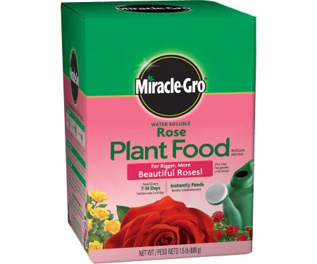 Scotts Miracle-Gro Water Soluble Rose Plant Food (18-24-16) 3 Scotts Miracle-Gro Water Soluble Rose Plant Food (18-24-16)