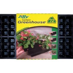 Jiffy Easy Grow Greenhouse 72 Gardening Accessories