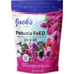 Jack's Classic Petunia FeED Water Soluble Plant Food - 20-6-22 (1.5 Lb. Tub)