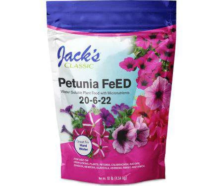 Jack's Classic Petunia FeED Water Soluble Plant Food - 20-6-22 (1.5 Lb. Tub) 4 Jack's Classic Petunia FeED Water Soluble Plant Food - 20-6-22 (1.5 Lb. Tub)