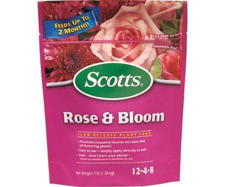 Scotts Rose & Bloom 12-4-6 3 Scotts Rose & Bloom 12-4-6