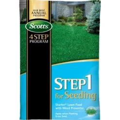 Scotts Scott's Step 1 For Seeding With Weed Preventer Lawn Fertilizers