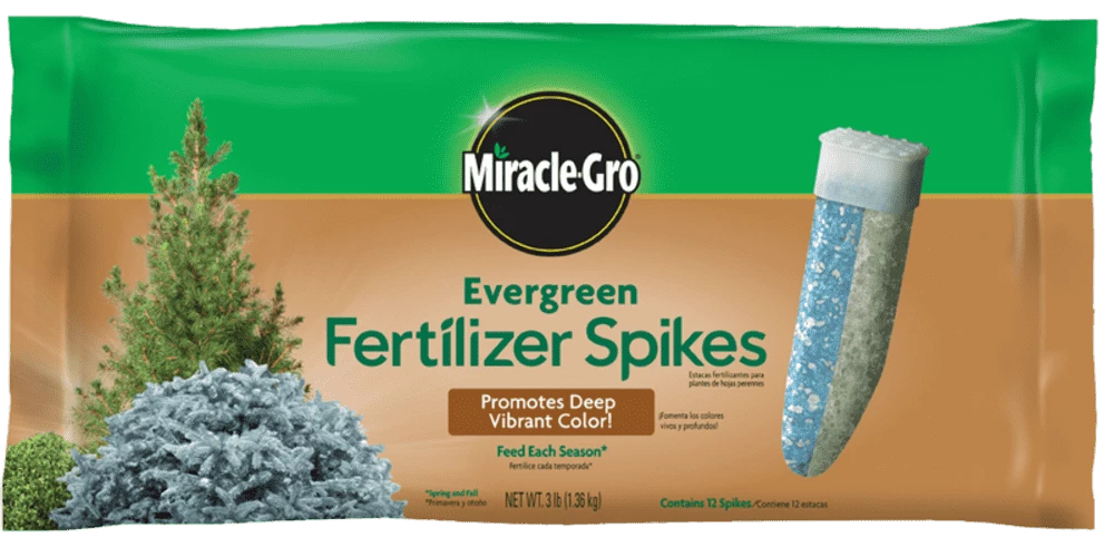 Miracle Gro Miracle-Gro 12pk Evergreen Fertilizer Spikes Plant Food 3 Miracle Gro Miracle-Gro 12pk Evergreen Fertilizer Spikes Plant Food