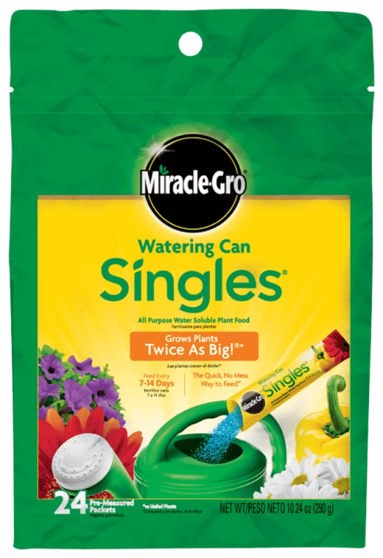 Miracle Gro Miracle-Gro Watering Can Singles All Purpose Water Soluble Plant Food (24-8 -16) 3 Miracle Gro Miracle-Gro Watering Can Singles All Purpose Water Soluble Plant Food (24-8 -16)